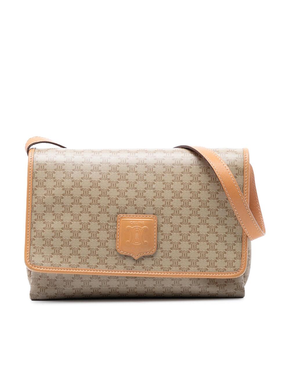 Celine Vintage Saddle Flap Shoulder Bag #275261C49B